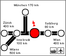 map taken from www.kitzbuehel.com